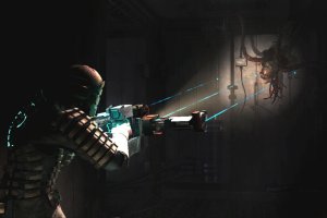 dead space line gun
