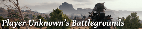Player Unknown's Battlegrounds