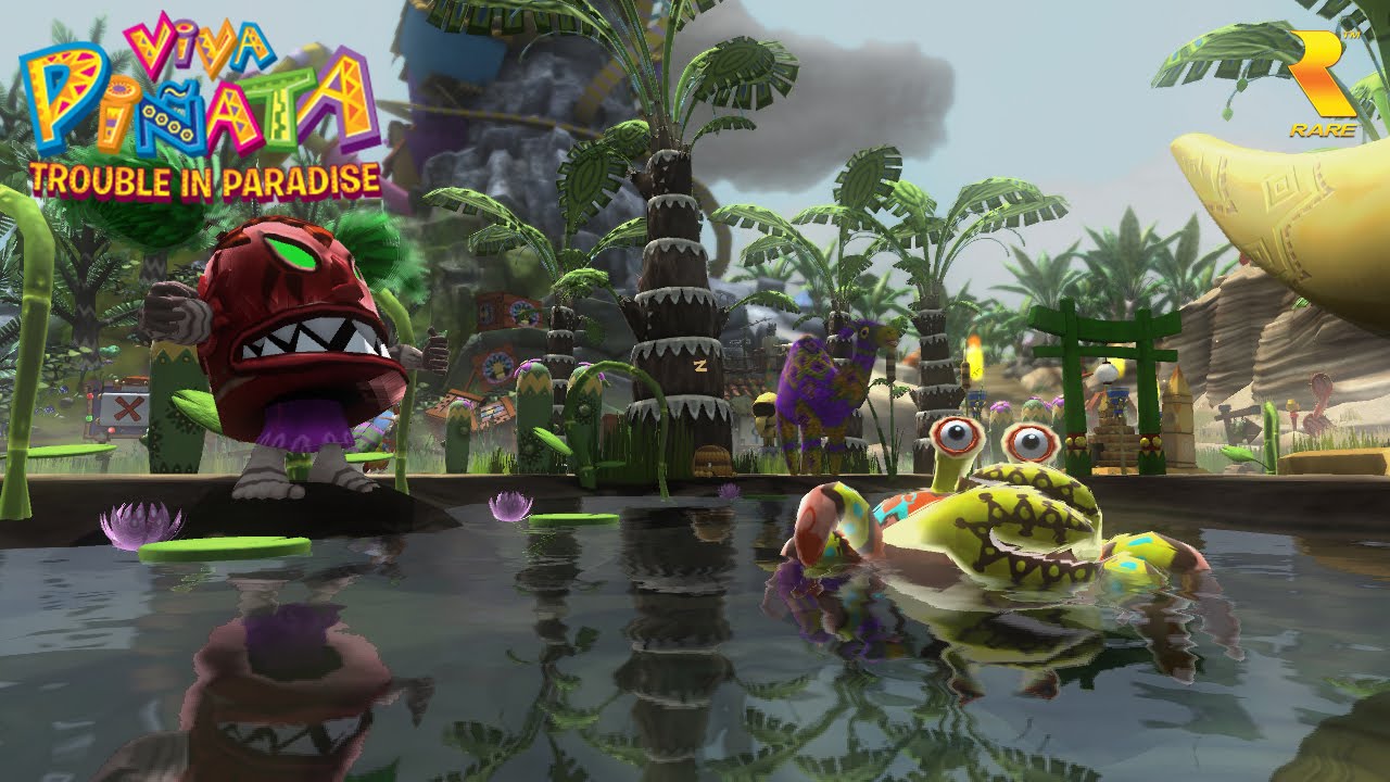 Viva Pinata: Trouble in Paradise - gameplay screenshot